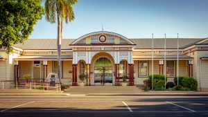 Emerald historic railway station not only connects you to the heart of the town but also takes you back to the golden age of rail travel