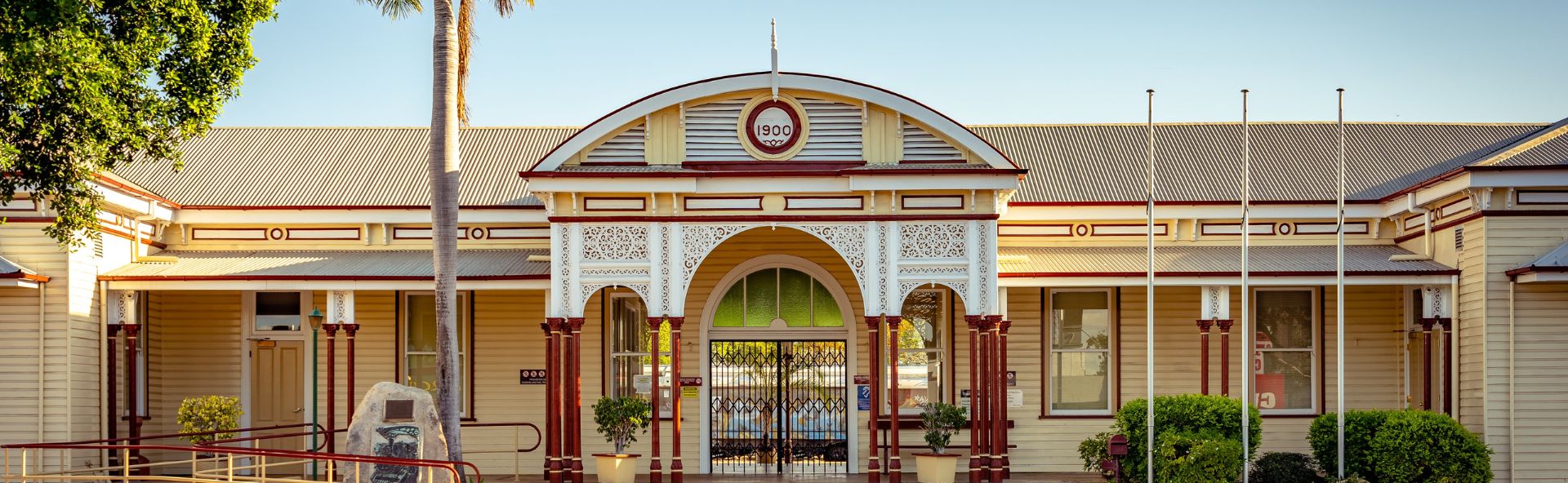 Emerald's historic railway station